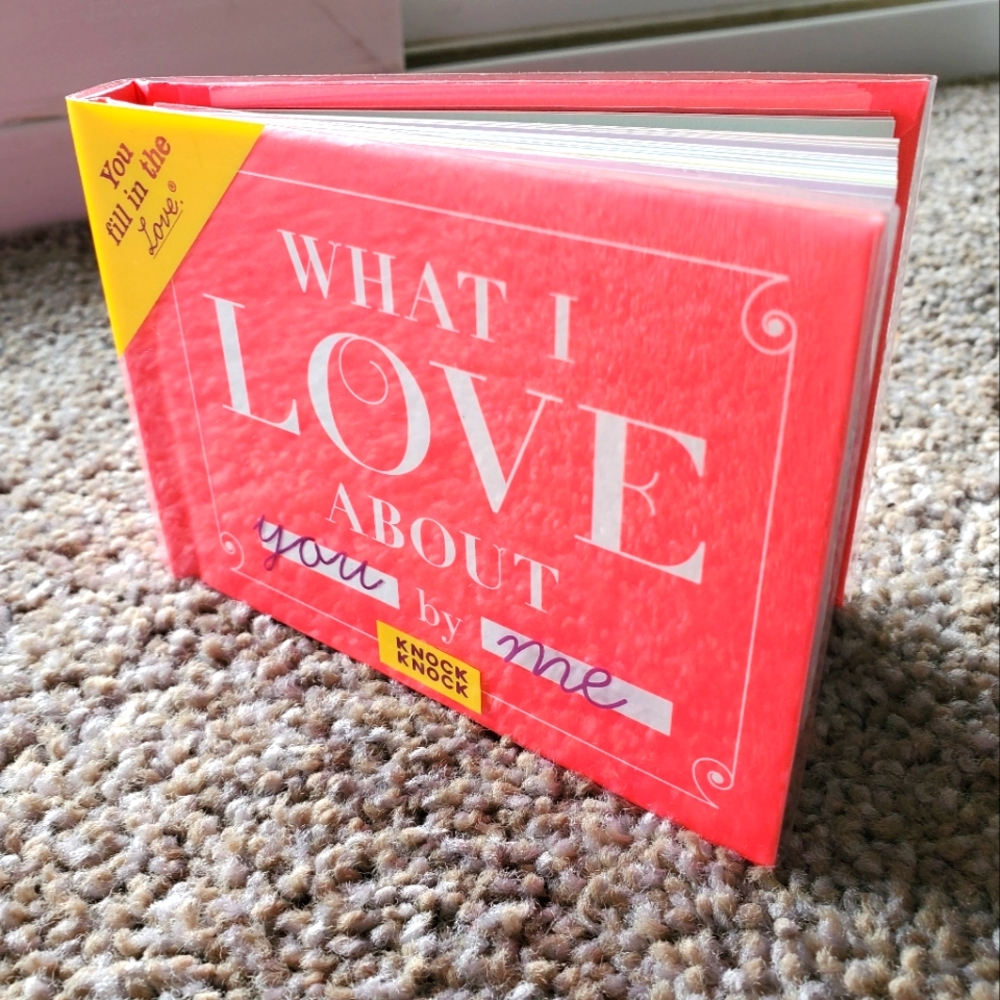 What I Love About You by Me, fill in book